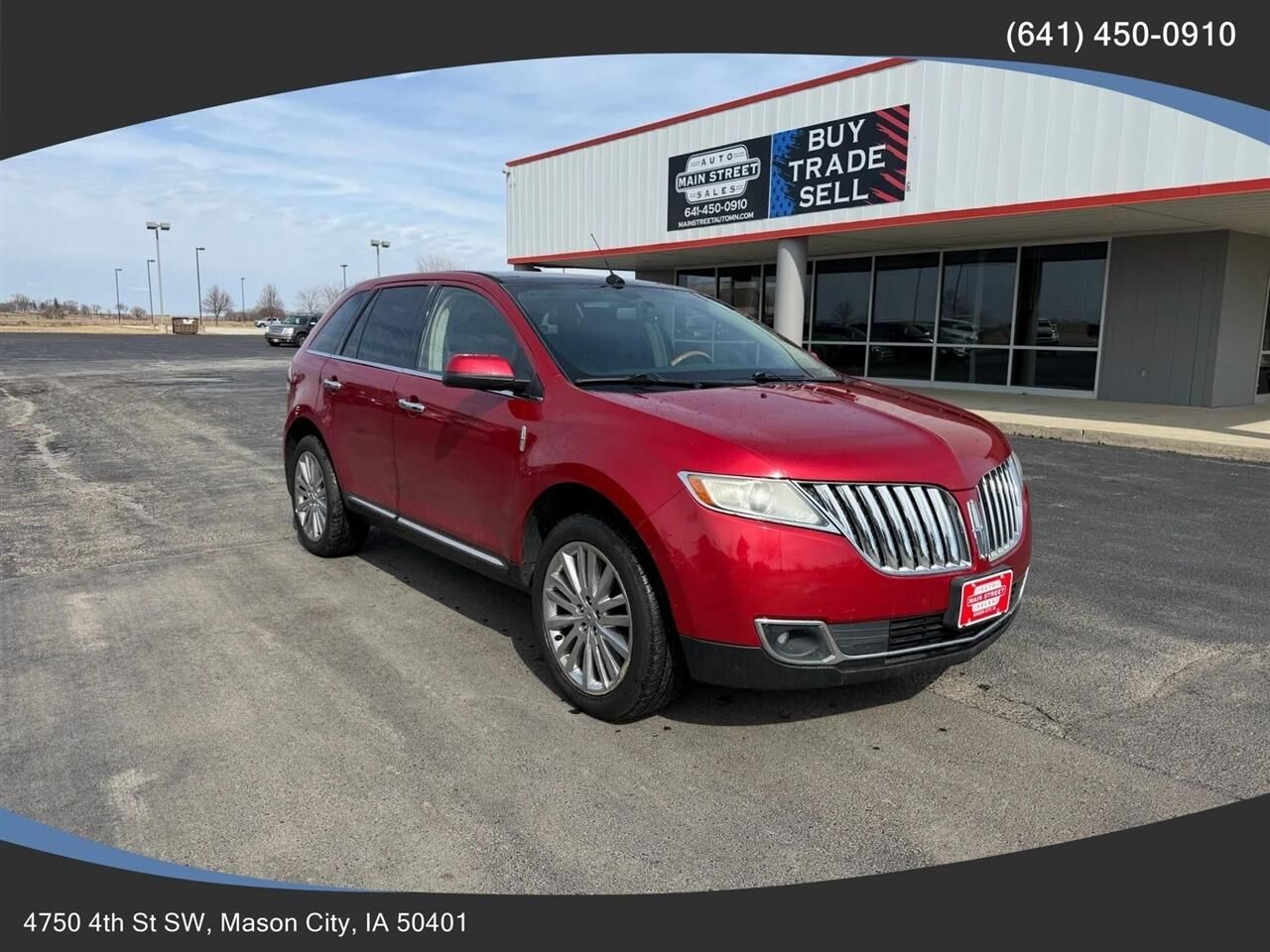 2011 LINCOLN MKX