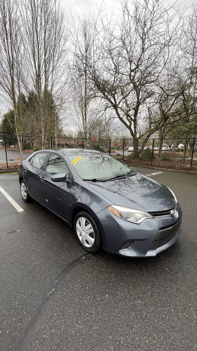 2015 TOYOTA Corolla