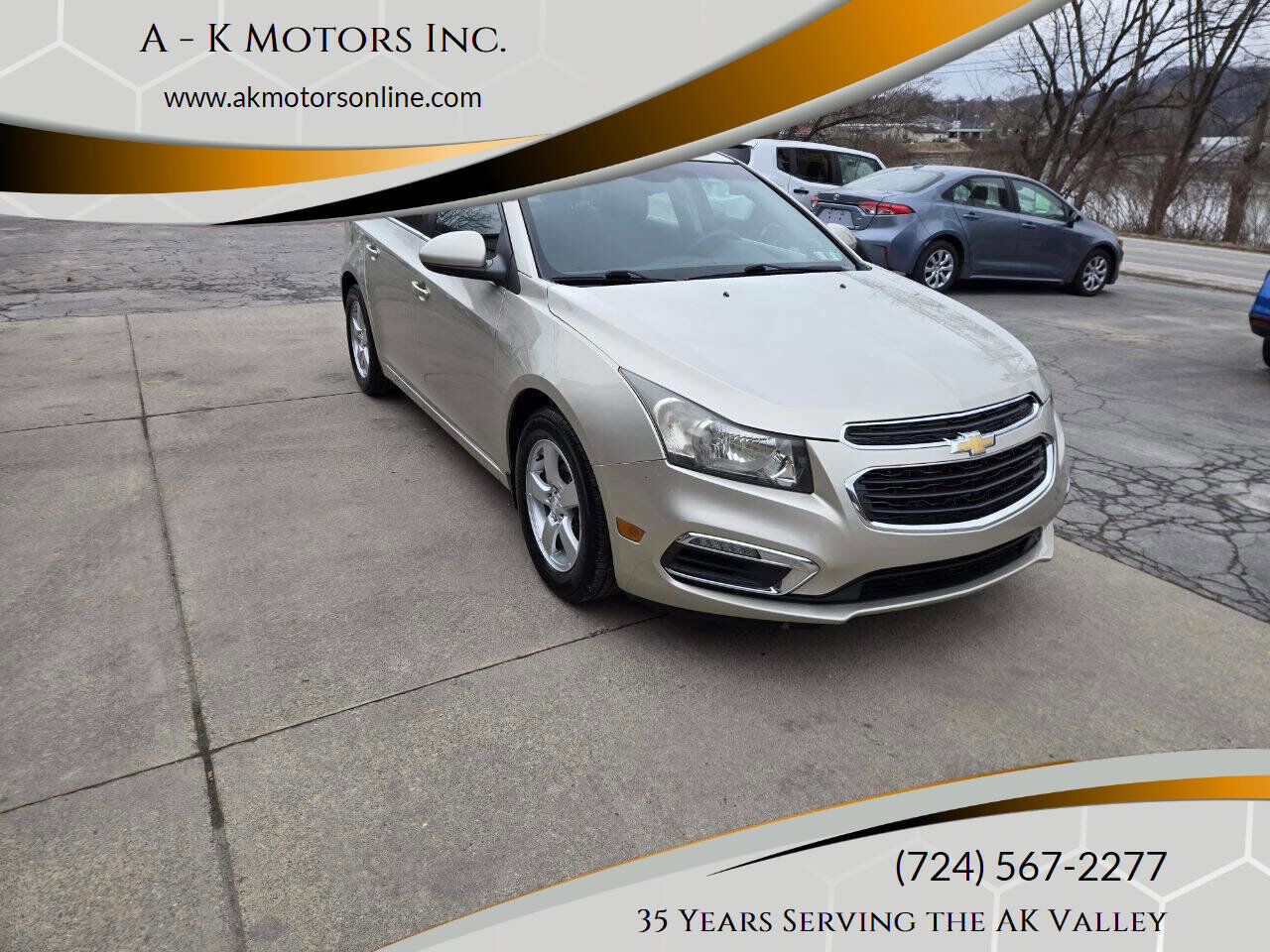 2016 CHEVROLET Cruze