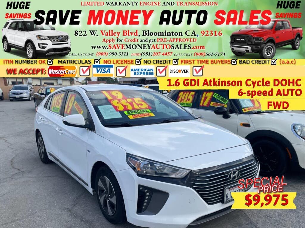 2019 HYUNDAI Ioniq