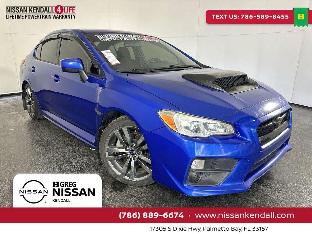 2016 SUBARU WRX