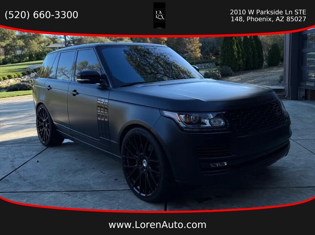 2016 LAND ROVER Range Rover