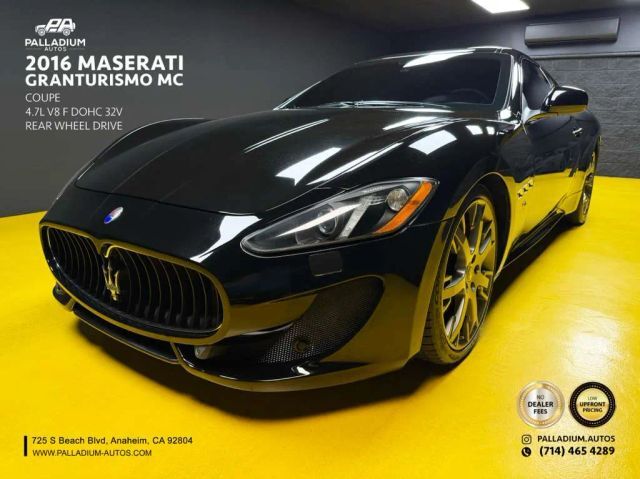 2016 MASERATI Granturismo