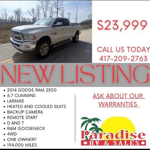 2014 RAM 2500