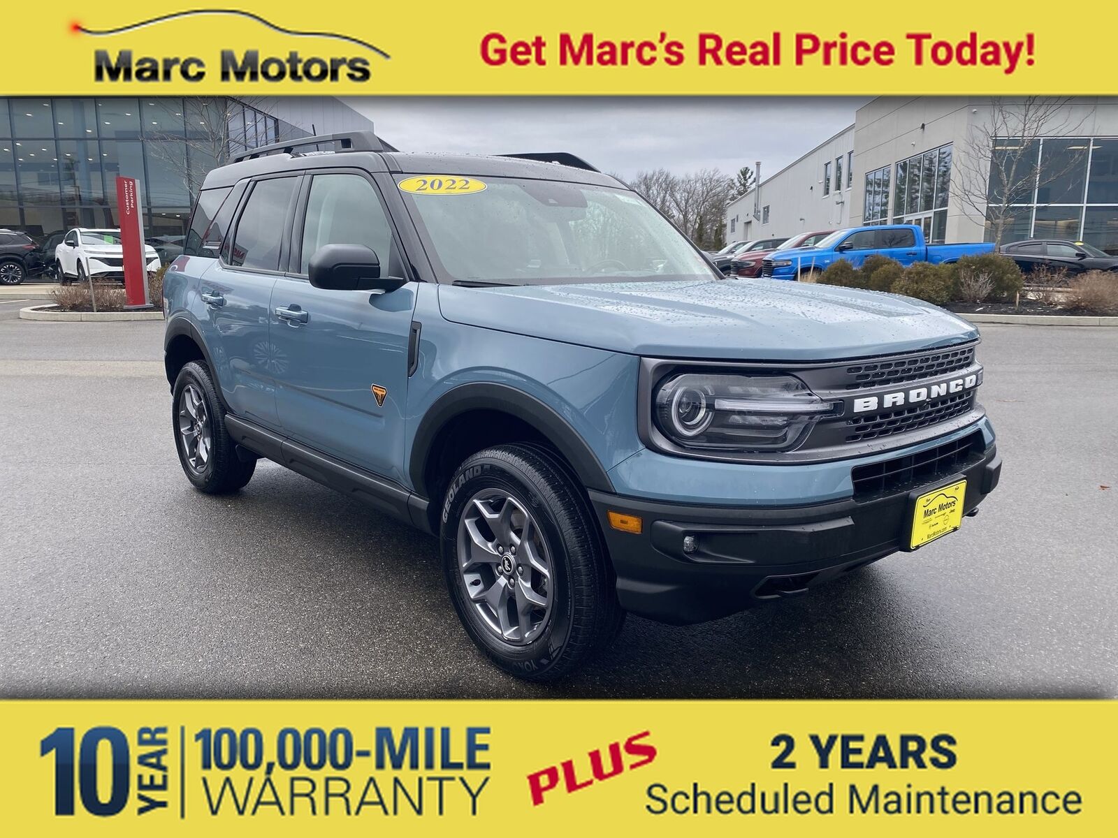 2022 FORD Bronco