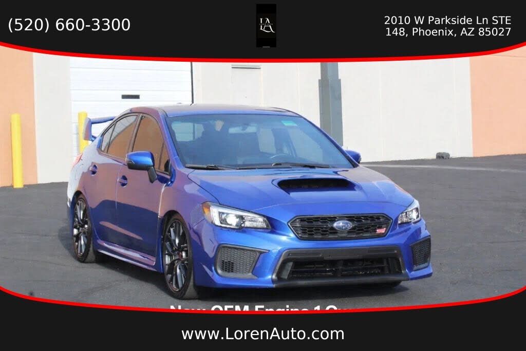2019 SUBARU WRX