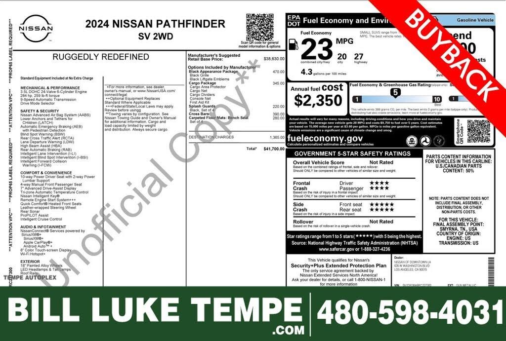 2024 NISSAN Pathfinder
