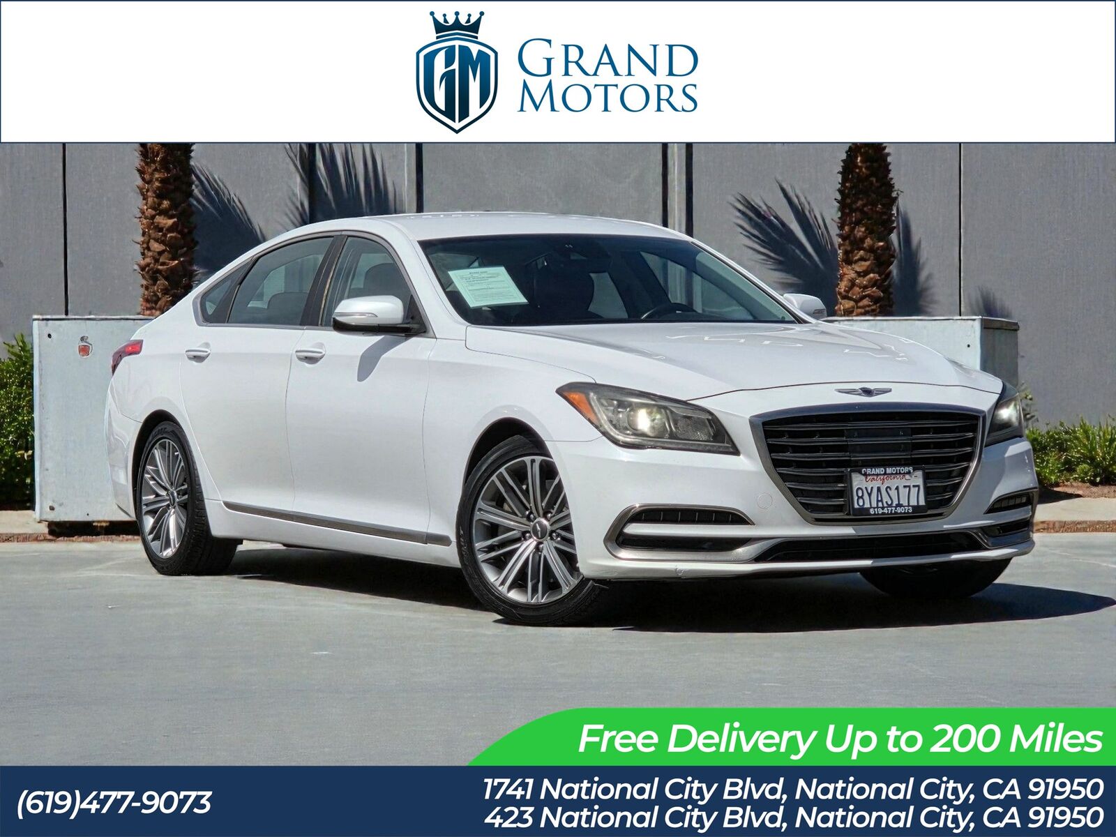 2018 GENESIS G80