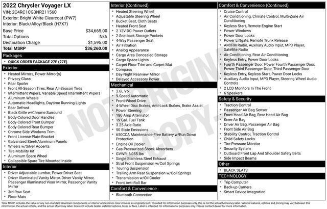 2022 CHRYSLER Pacifica