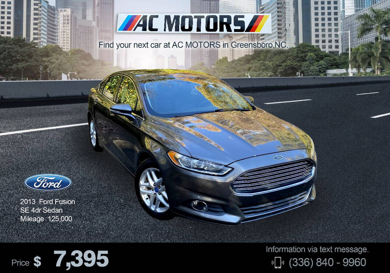 2013 FORD Fusion