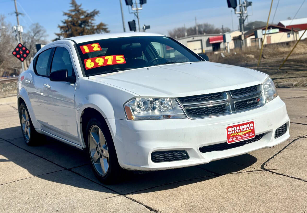 2012 DODGE Avenger