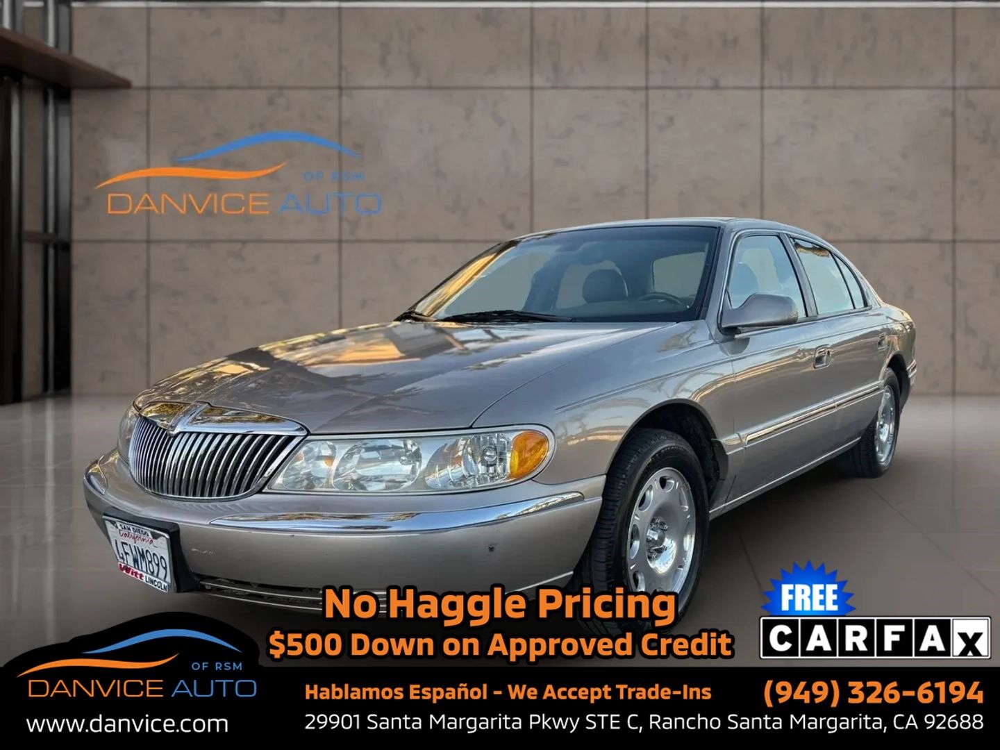1999 LINCOLN Continental