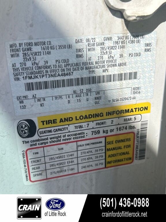 2022 FORD Expedition