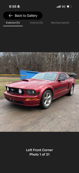 2008 FORD Mustang