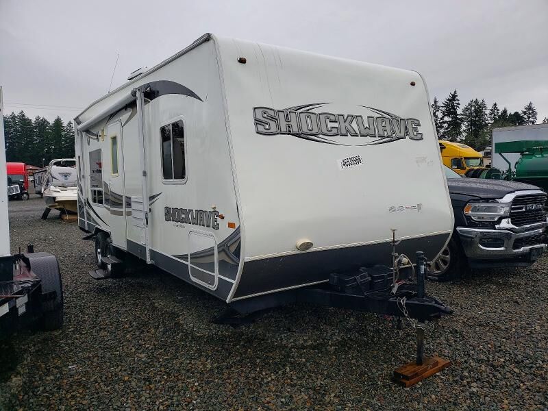 2012 FOREST RIVER Shockwave Toy Hauler