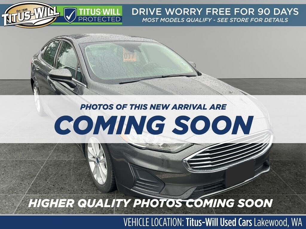 2019 FORD Fusion