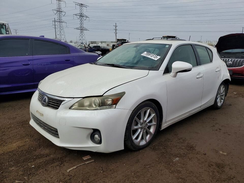 2012 LEXUS CT
