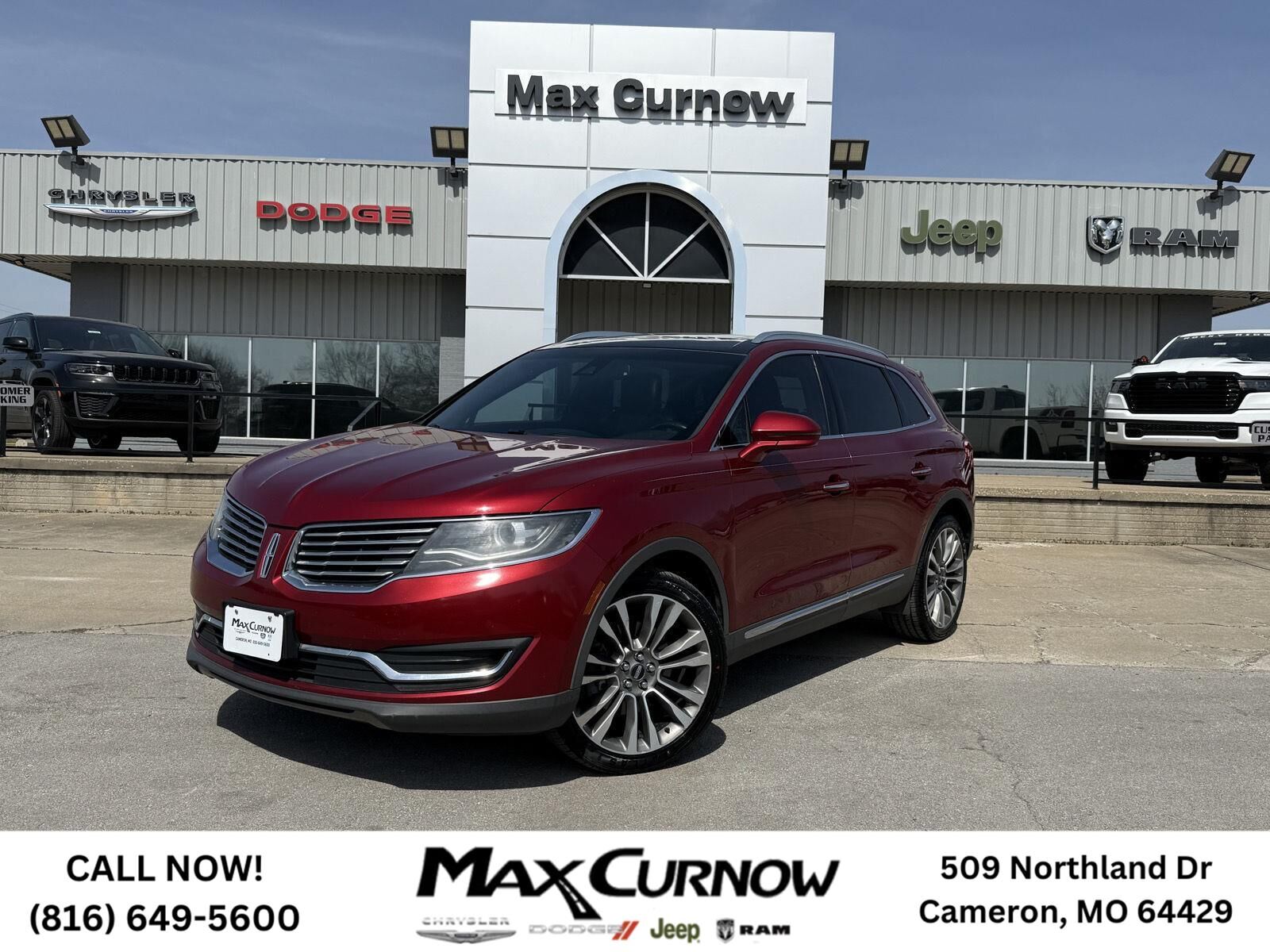 2016 LINCOLN MKX