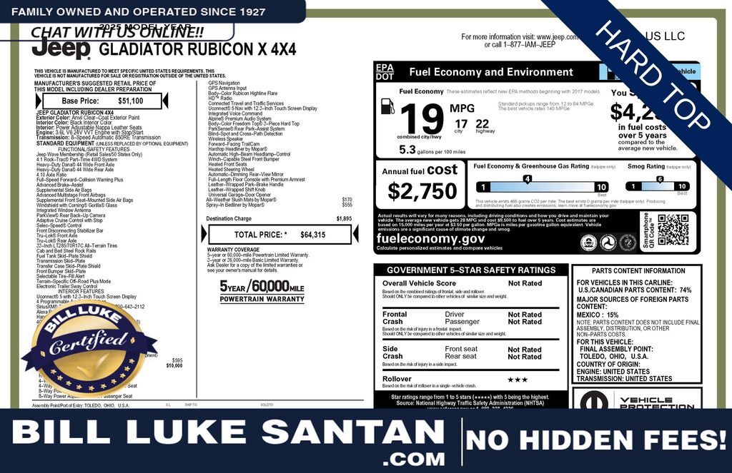 2025 JEEP Gladiator