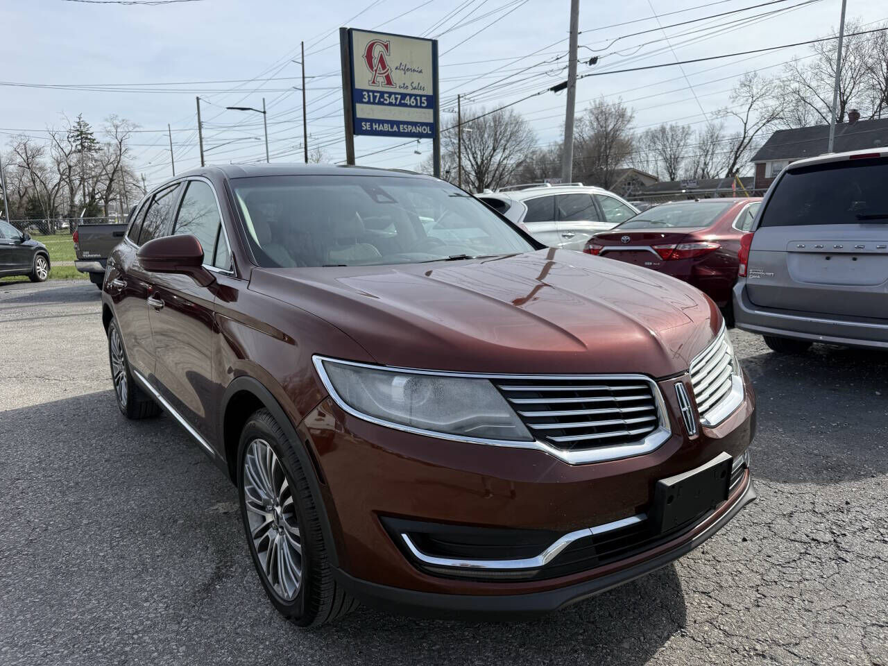 2016 LINCOLN MKX