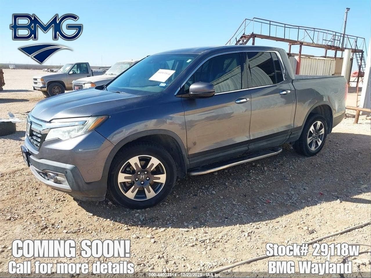 2017 HONDA Ridgeline