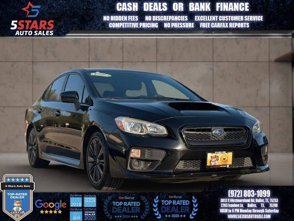 2015 SUBARU WRX