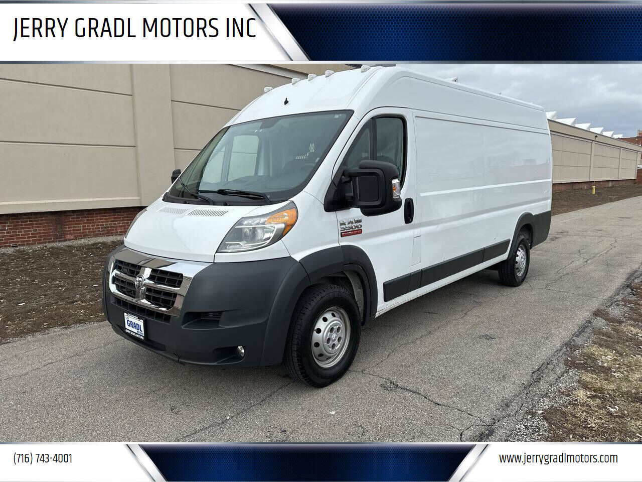2017 RAM Promaster 3500