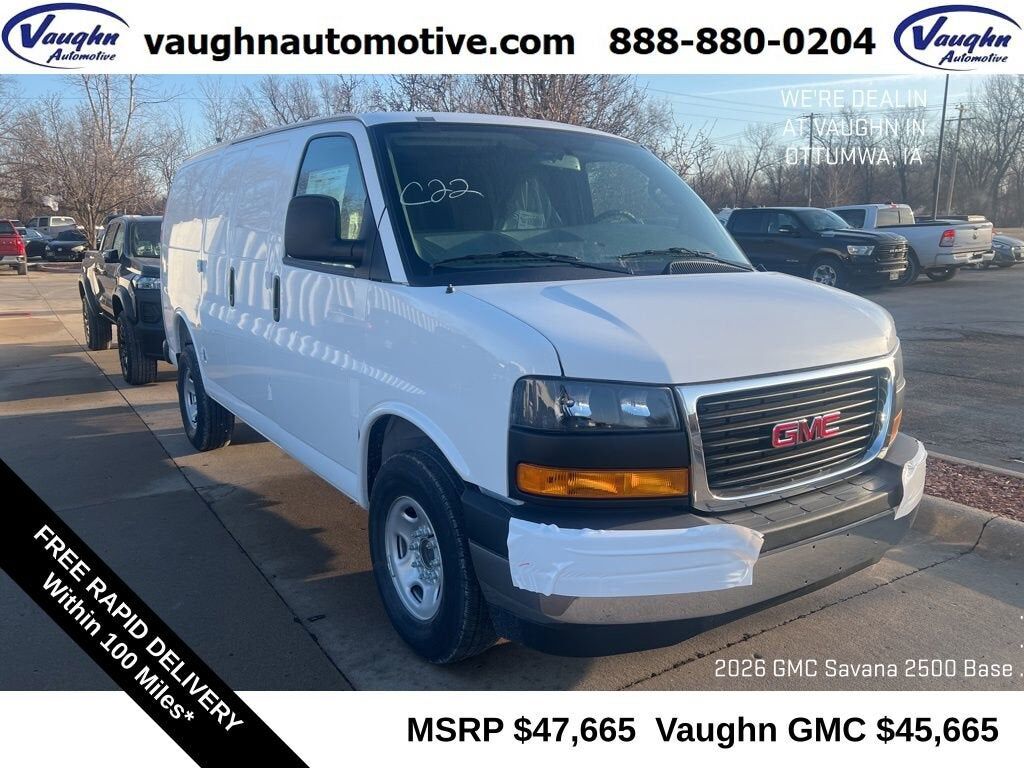 2026 GMC Savana