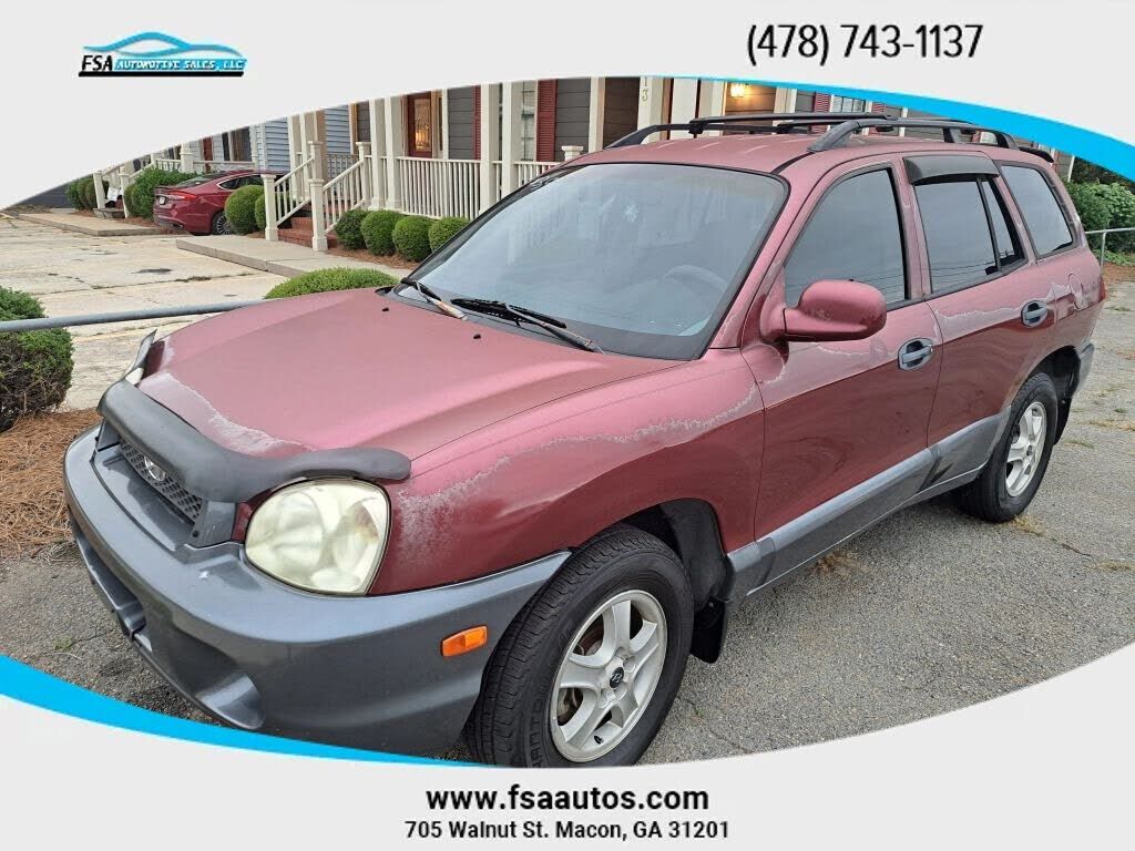 2002 HYUNDAI Santa Fe