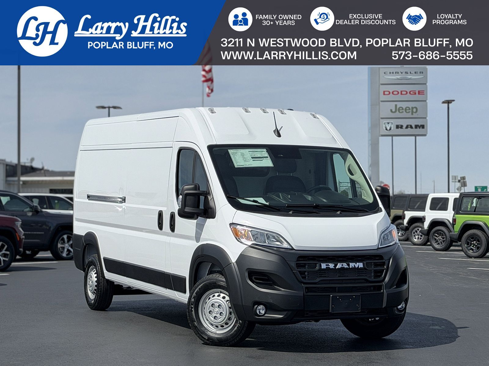 2026 RAM Promaster 2500
