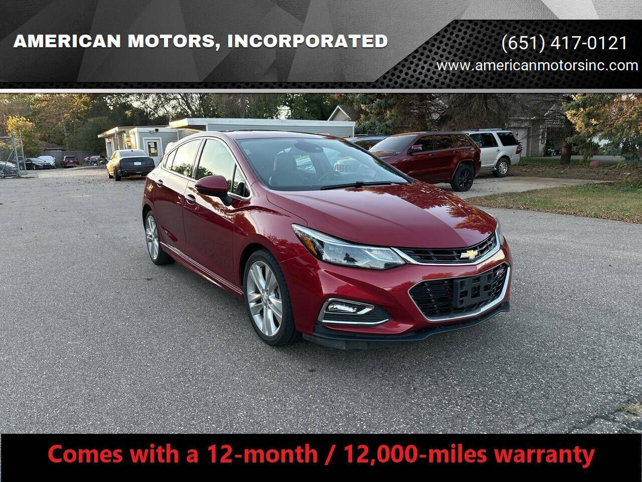 2018 CHEVROLET Cruze