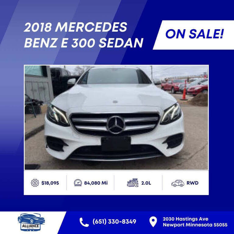 2018 MERCEDES-BENZ E-Class