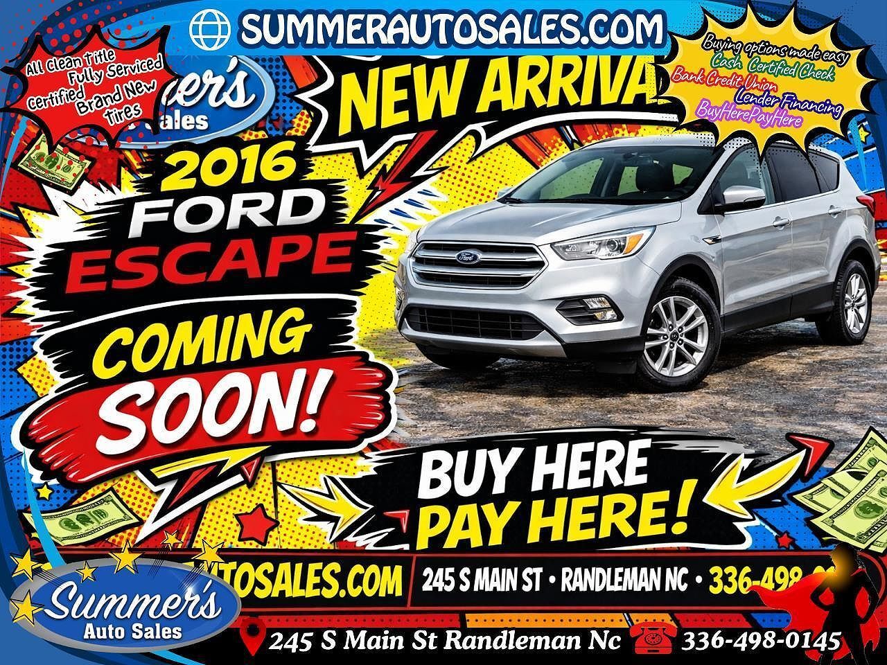 2016 FORD Escape