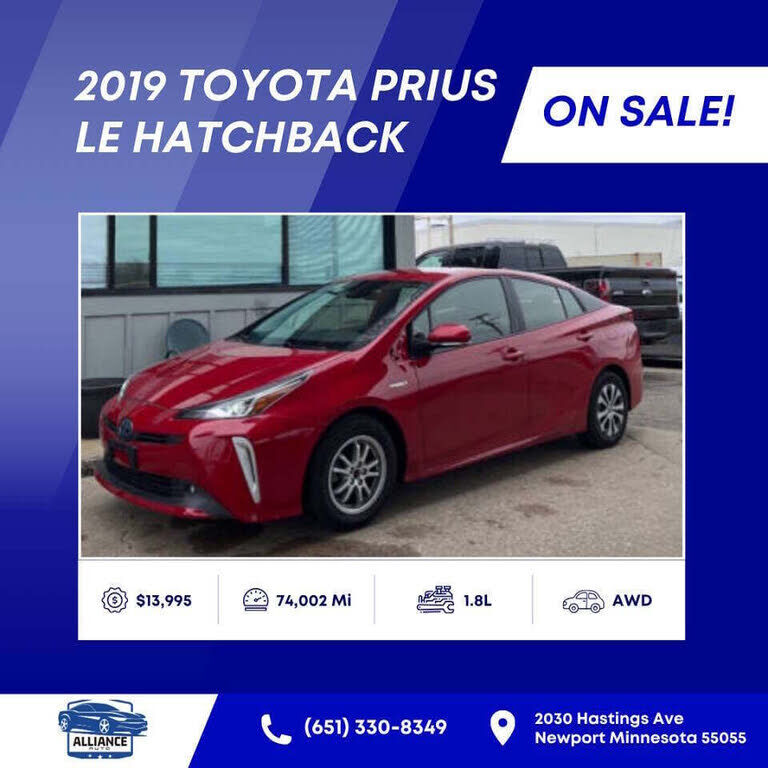 2019 TOYOTA PRIUS