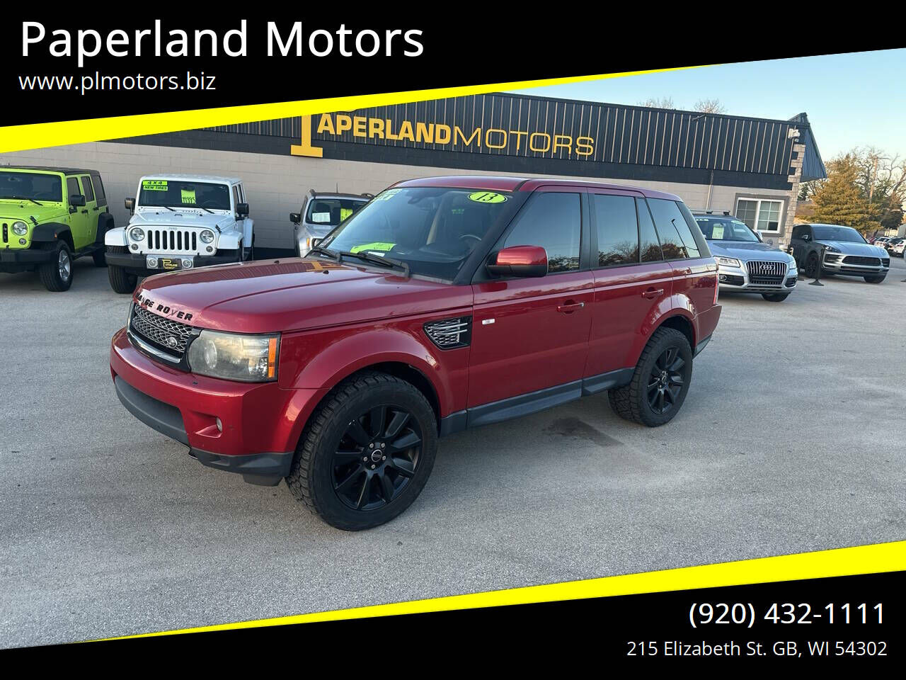 2013 LAND ROVER Range Rover Sport