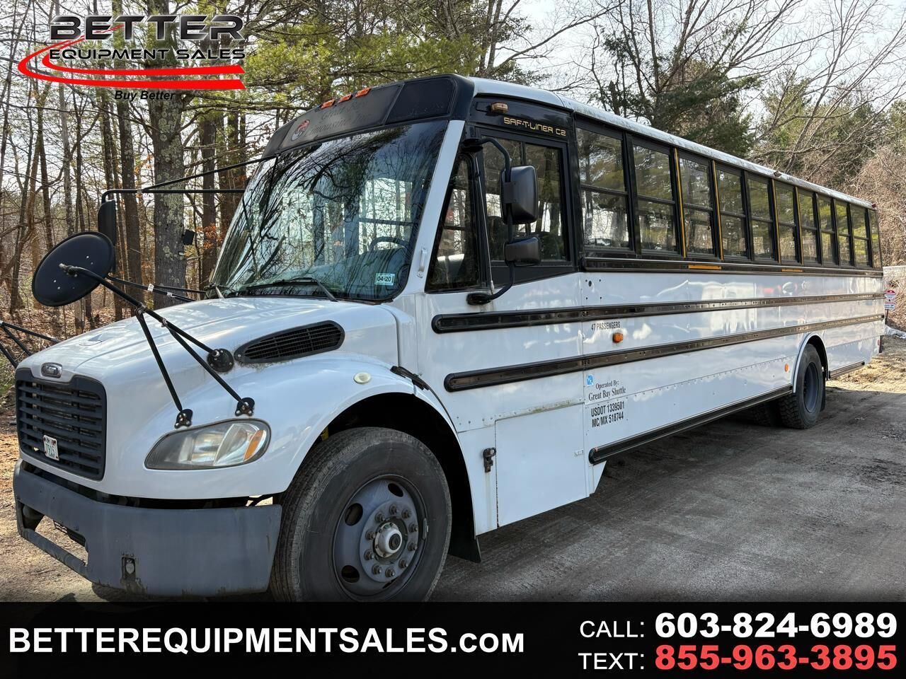 2009 FREIGHTLINER B2 Bus Chassis