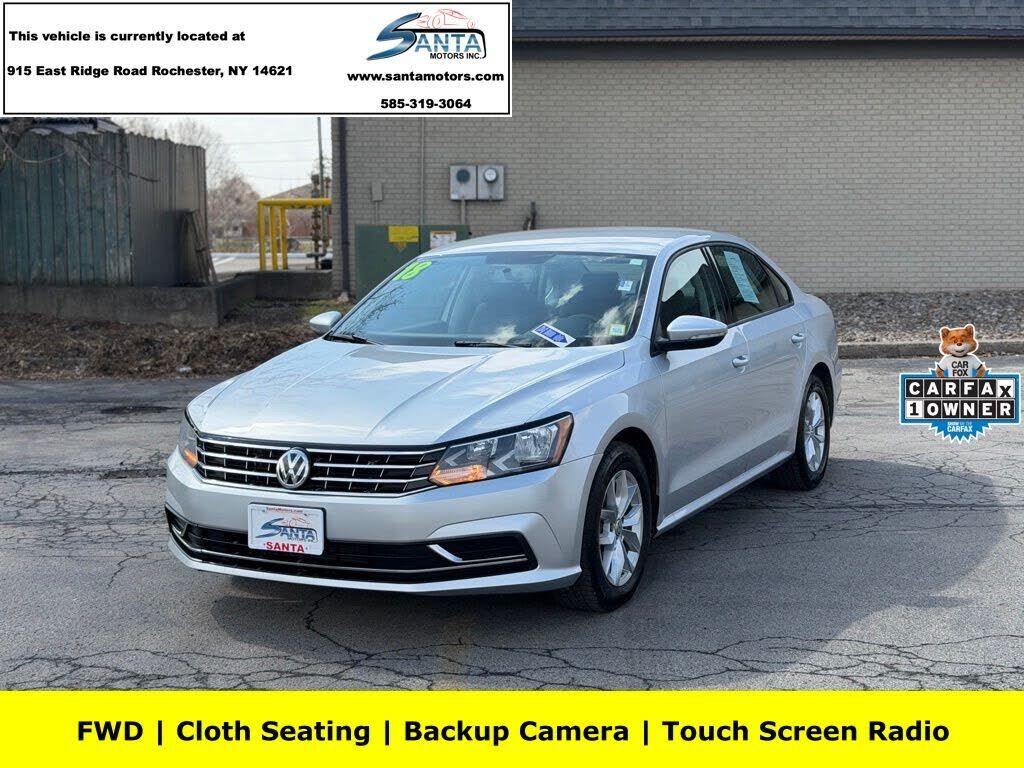 2018 VOLKSWAGEN Passat