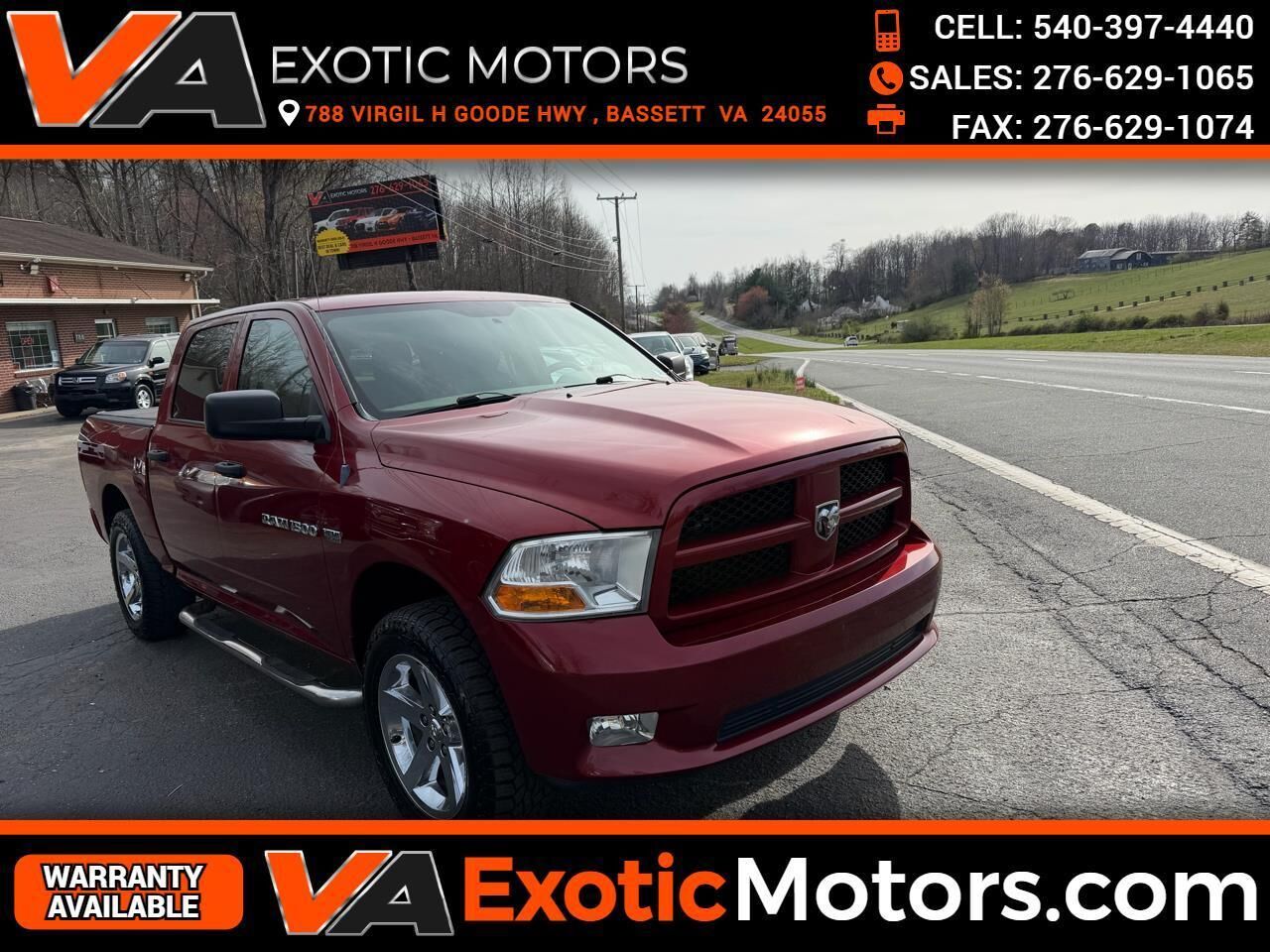 2012 DODGE Ram