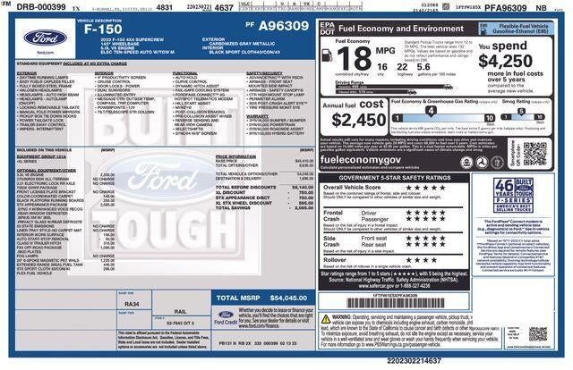 2023 FORD F-150