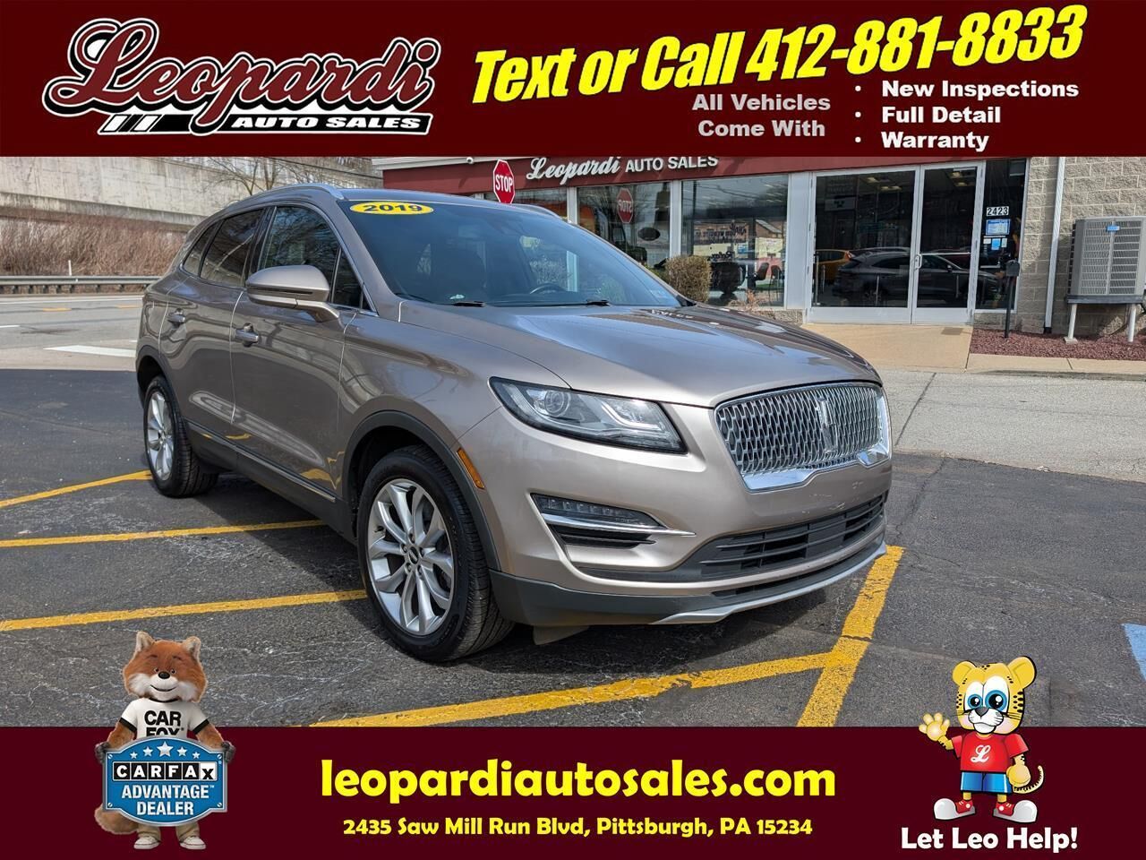 2019 LINCOLN MKC