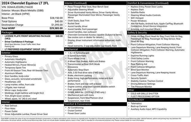 2024 CHEVROLET Equinox