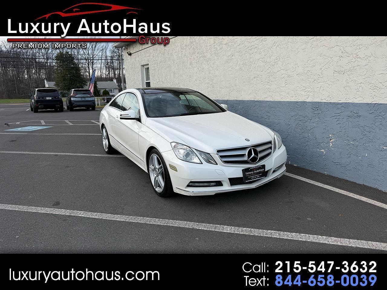 2013 MERCEDES-BENZ E-Class