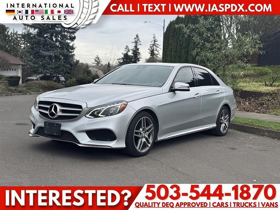 2016 MERCEDES-BENZ E-Class