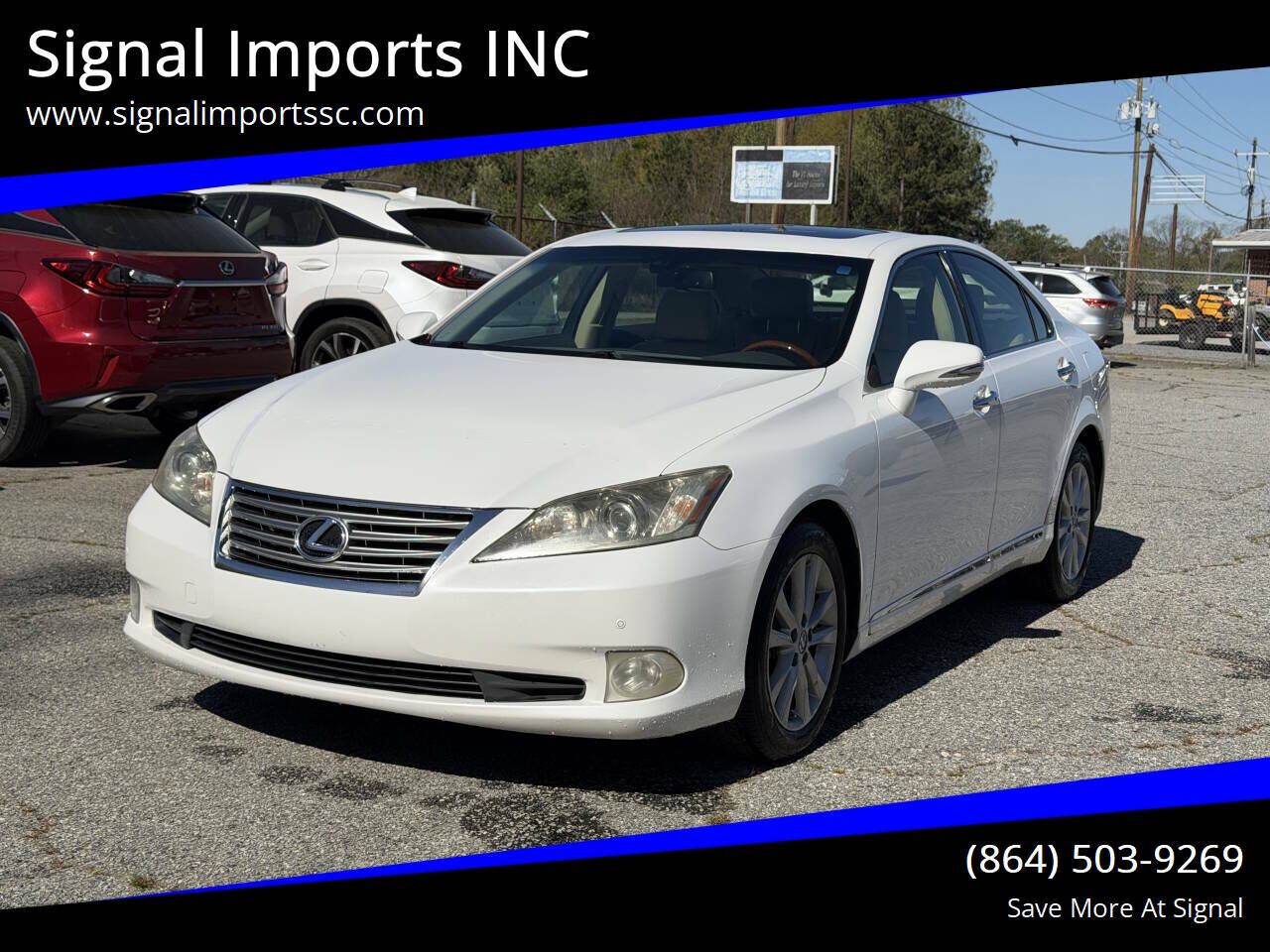 2012 LEXUS ES