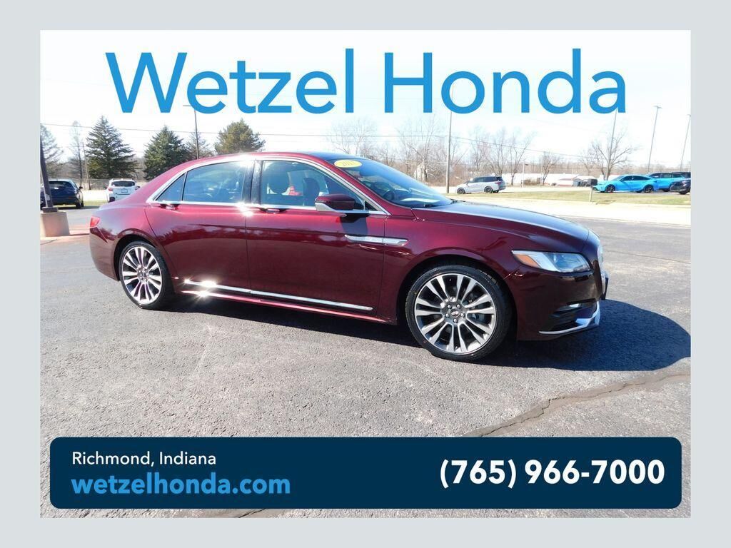 2017 LINCOLN Continental