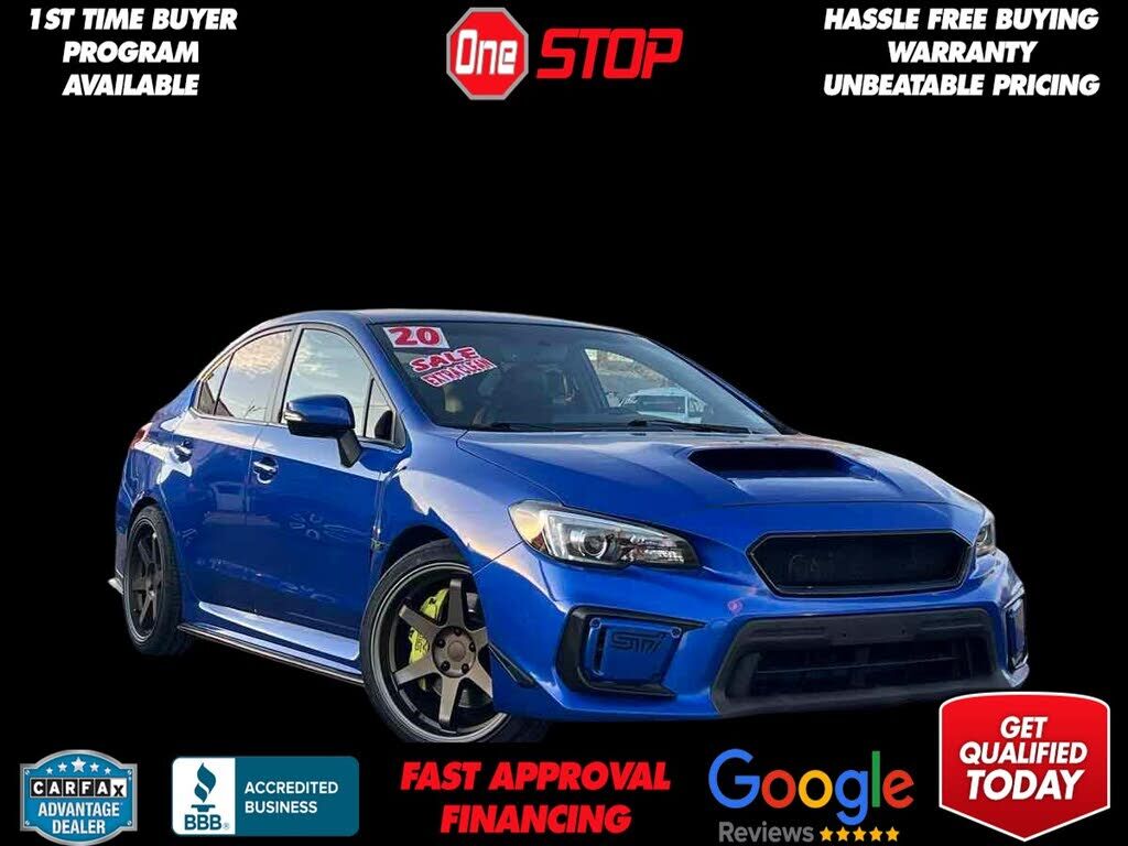 2020 SUBARU WRX