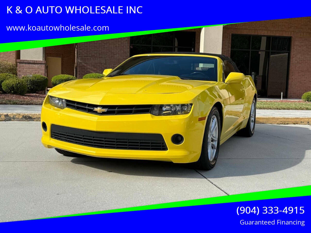 2014 CHEVROLET Camaro