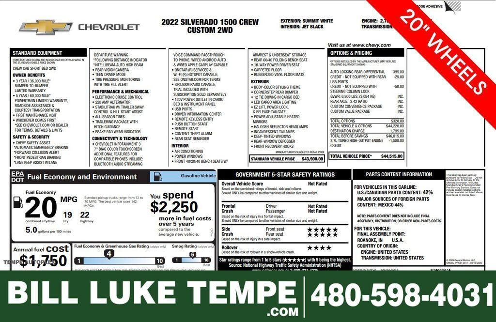 2022 CHEVROLET Silverado