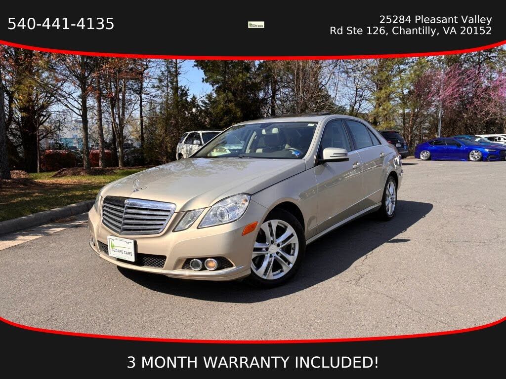 2010 MERCEDES-BENZ E-Class