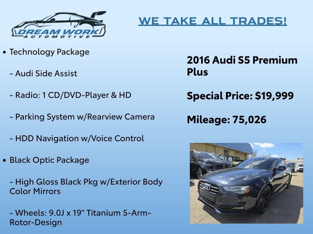 2016 Audi S5